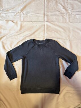 Cat &‎ Jack Black Acid Wash Crewneck